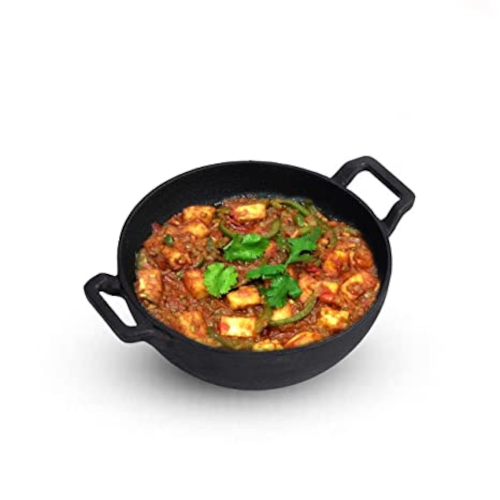 Cast iron kadai 10/2"